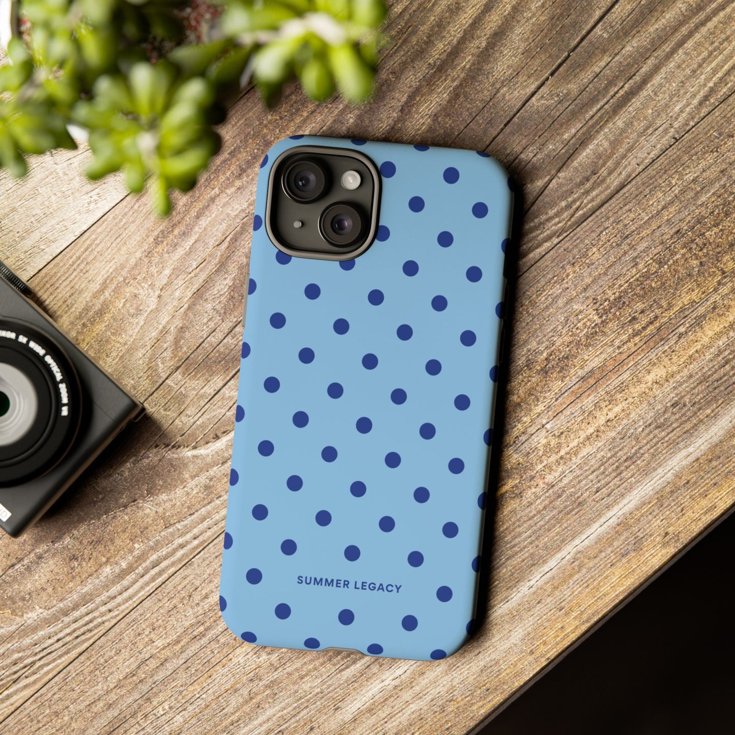 Lagoon Polka Dot iPhone Case