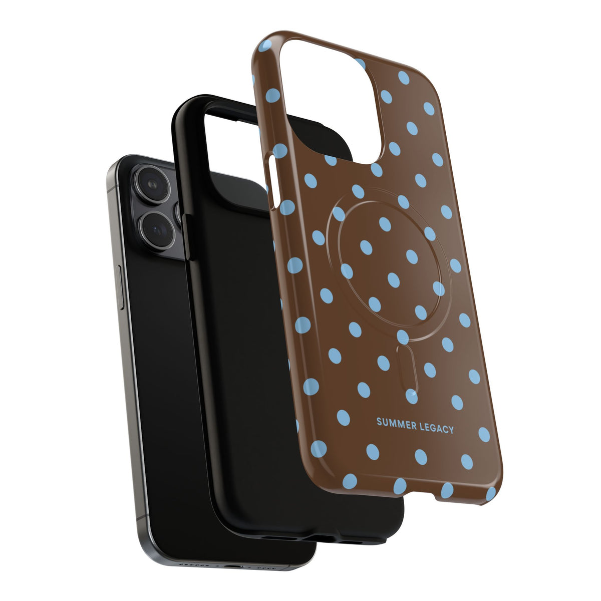 Mocha Polka Dot MagSafe Case