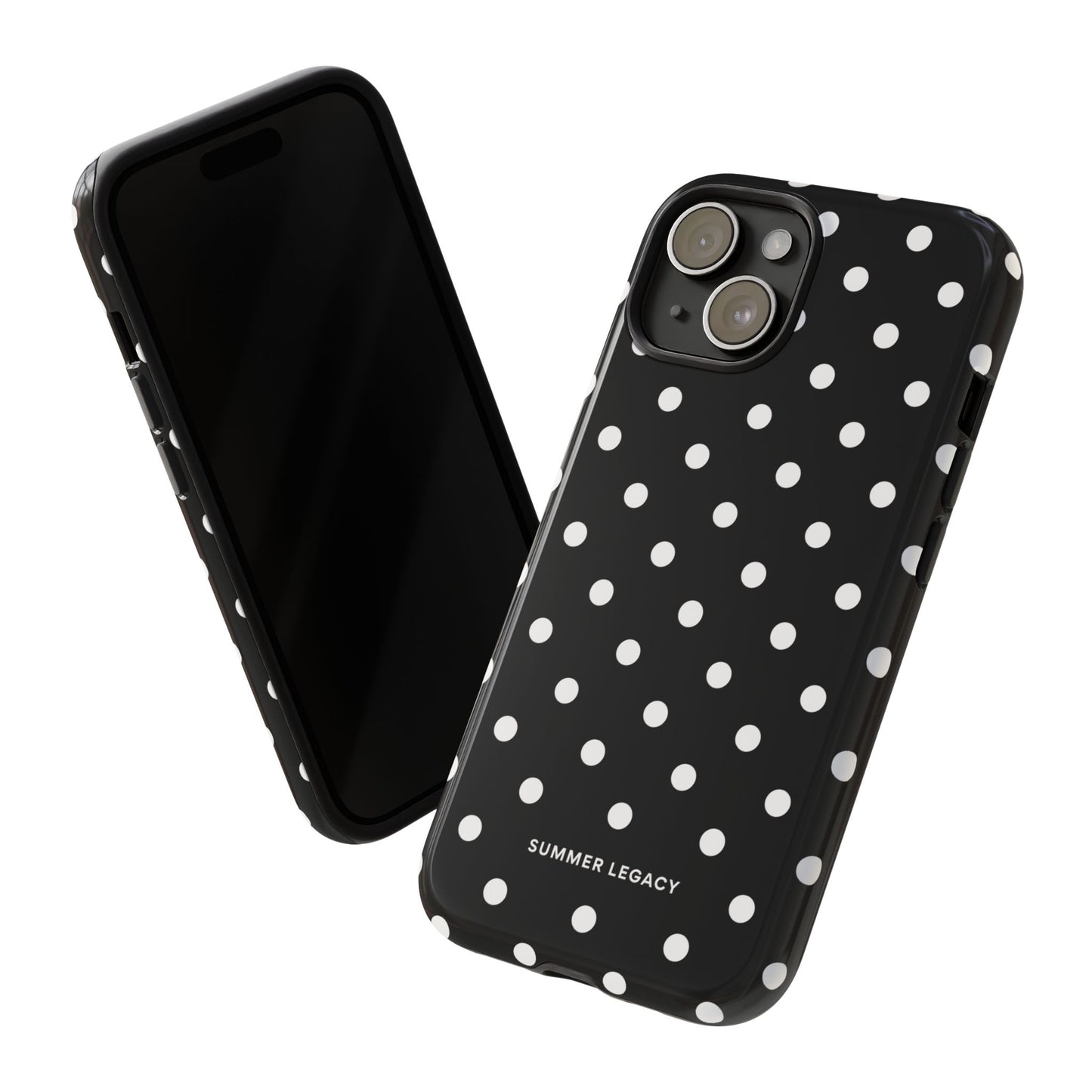Ebony Polka Dot iPhone Case