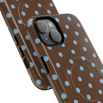 Mocha Polka Dot MagSafe Case