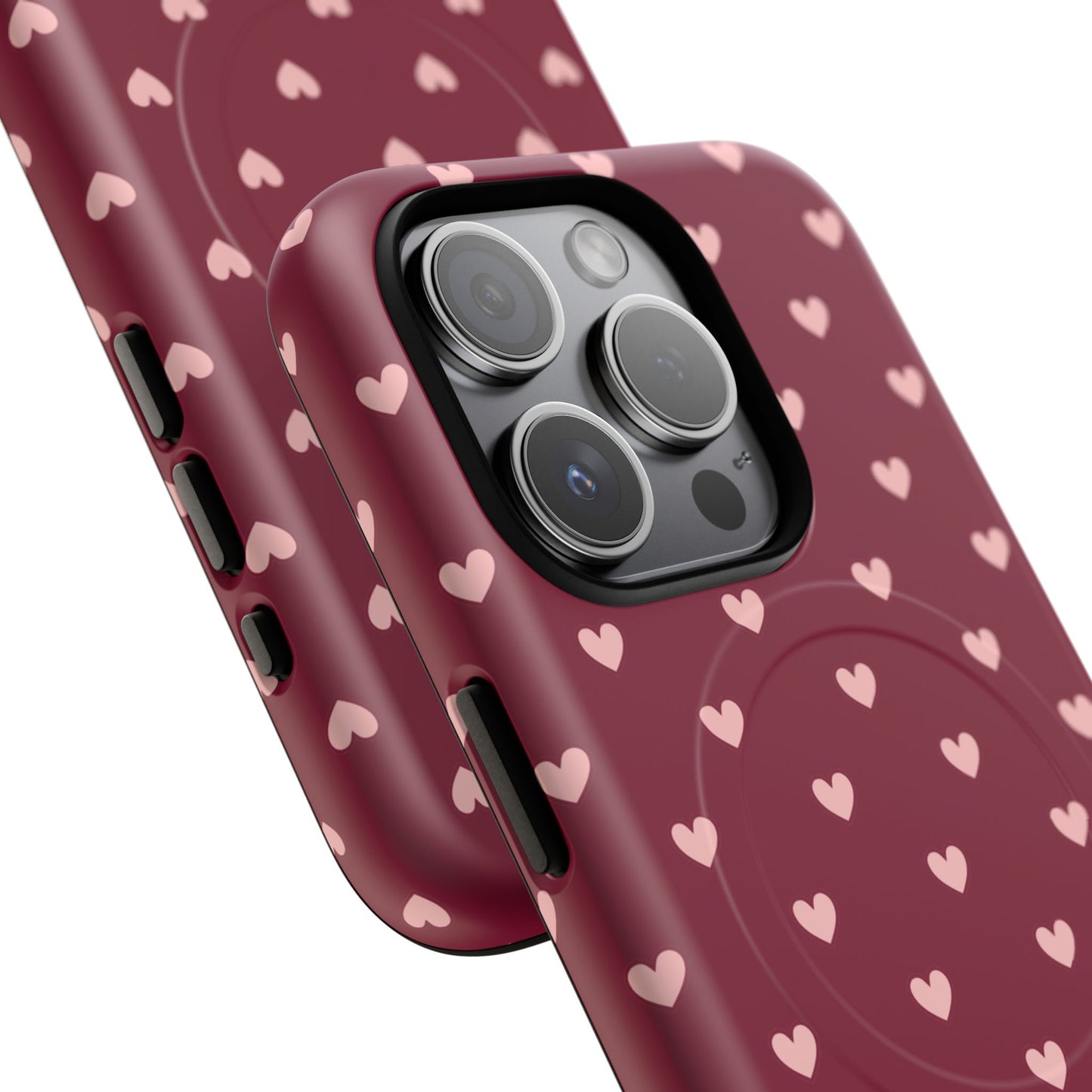 Berry Hearts MagSafe Case