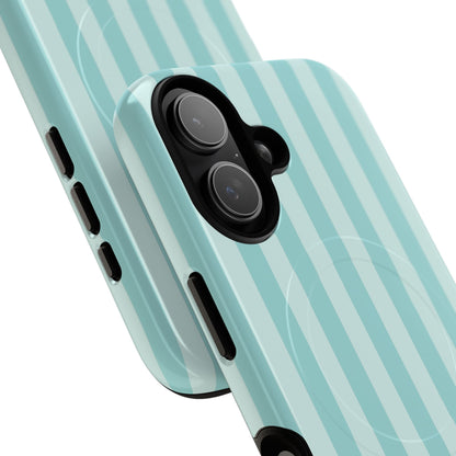 Teal Stripe MagSafe Case