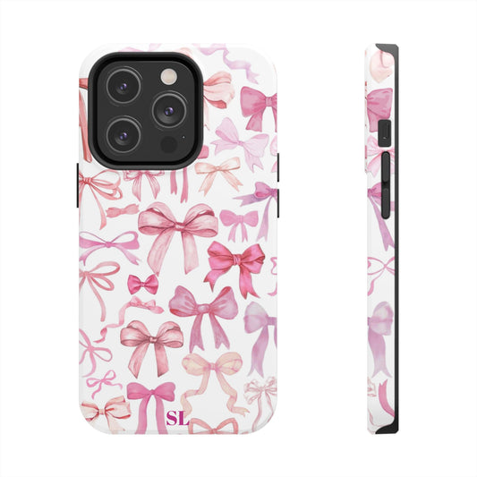 Pink Bows iPhone Case