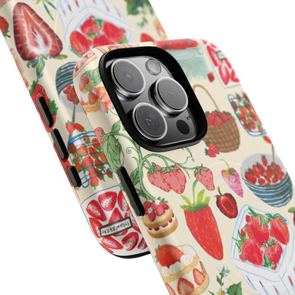 Strawberry Collage MagSafe Case