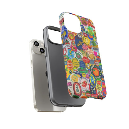 Fruit Stickers iPhone Case