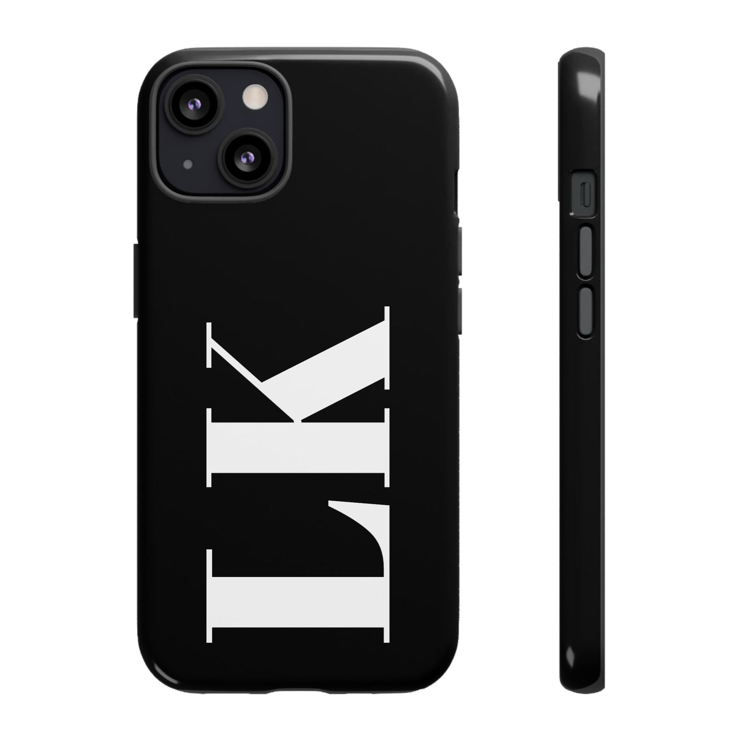 Ebony Custom Initial iPhone Case