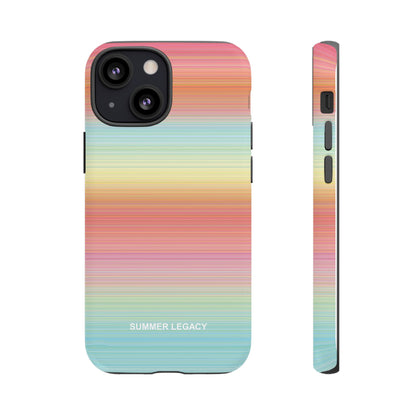 Sunrise Ombre Stripe iPhone Case
