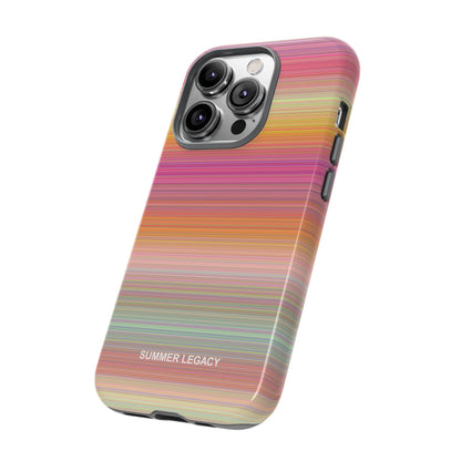 Champagne Ombre Stripe iPhone Case