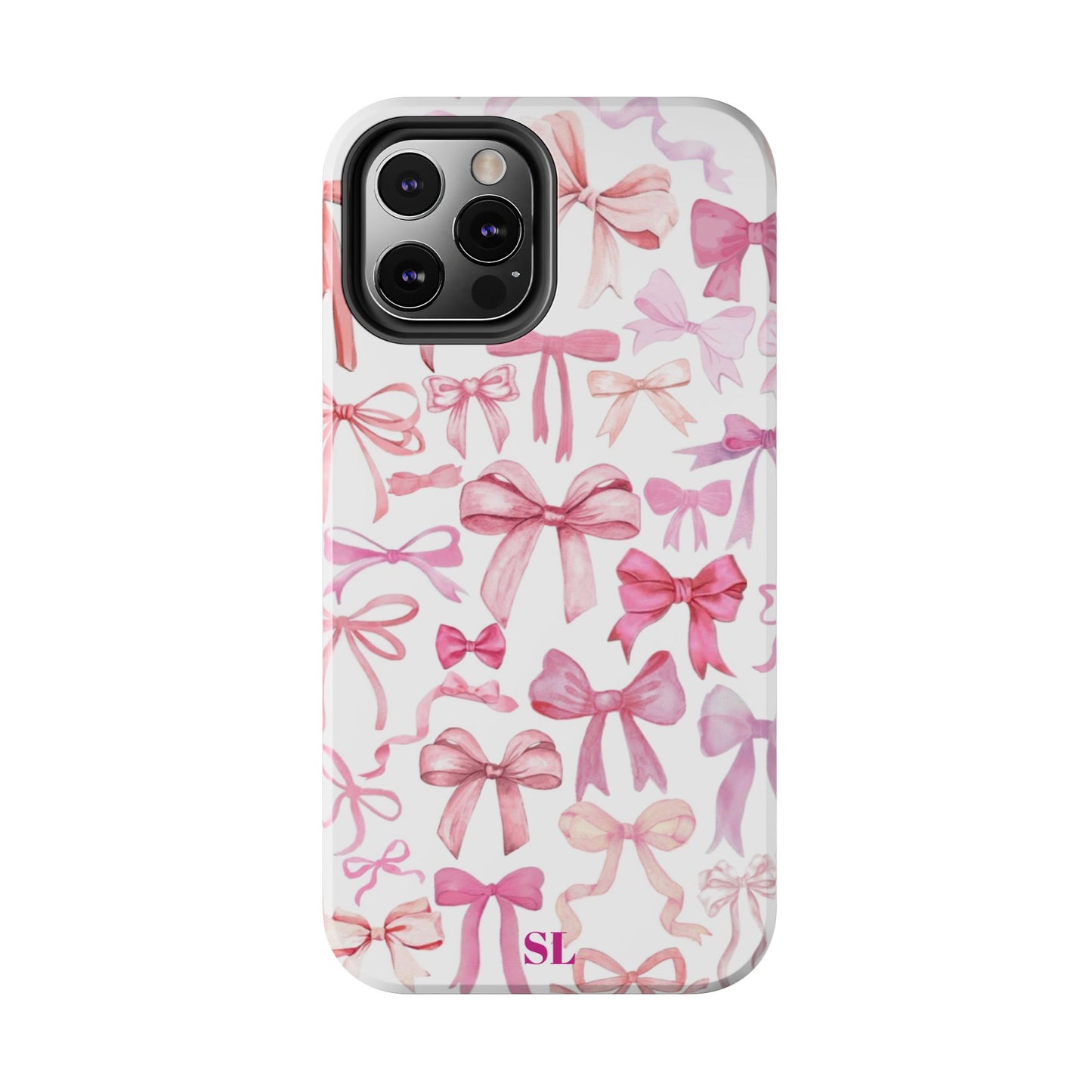 Pink Bows iPhone Case