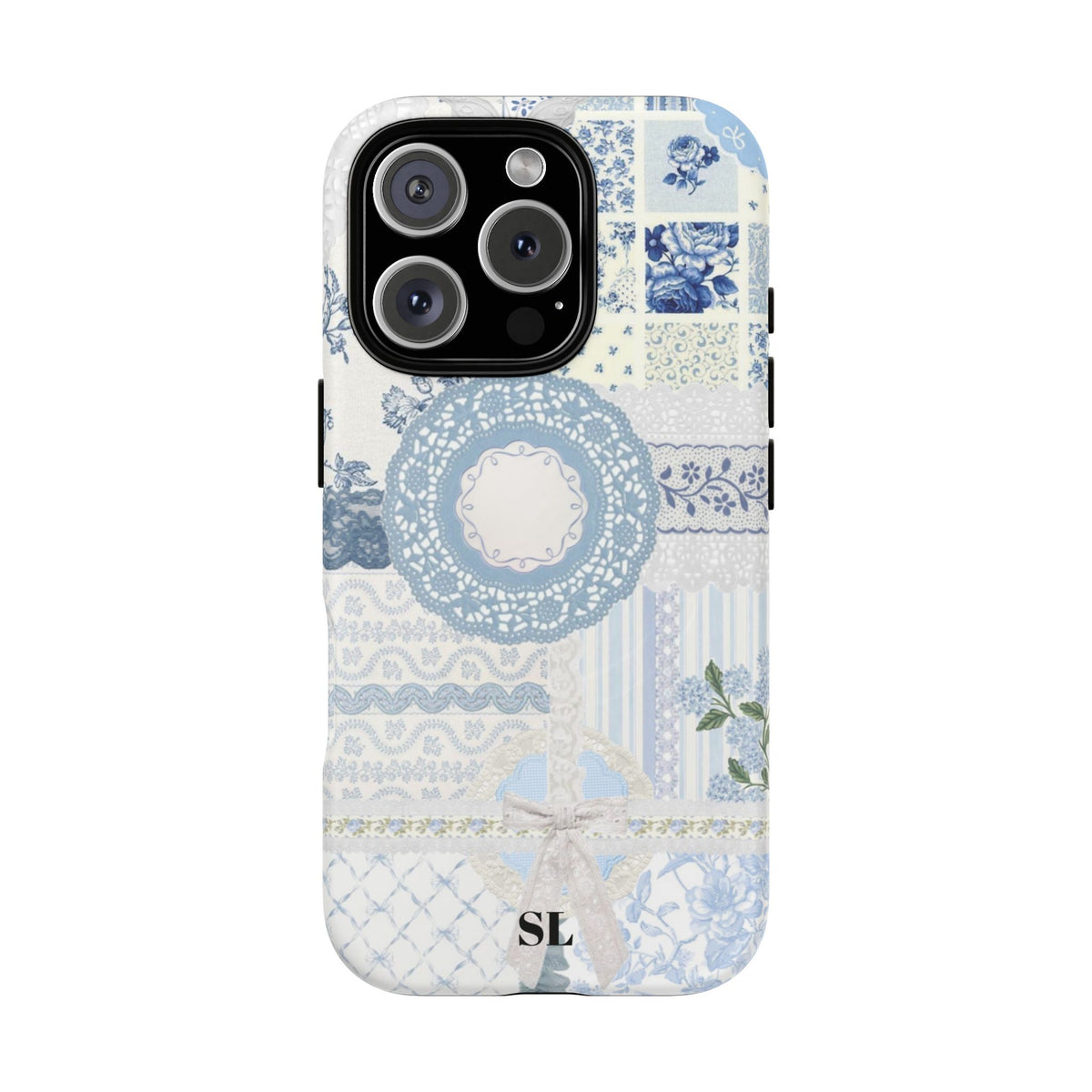 Blue Meadow Patchwork MagSafe Case