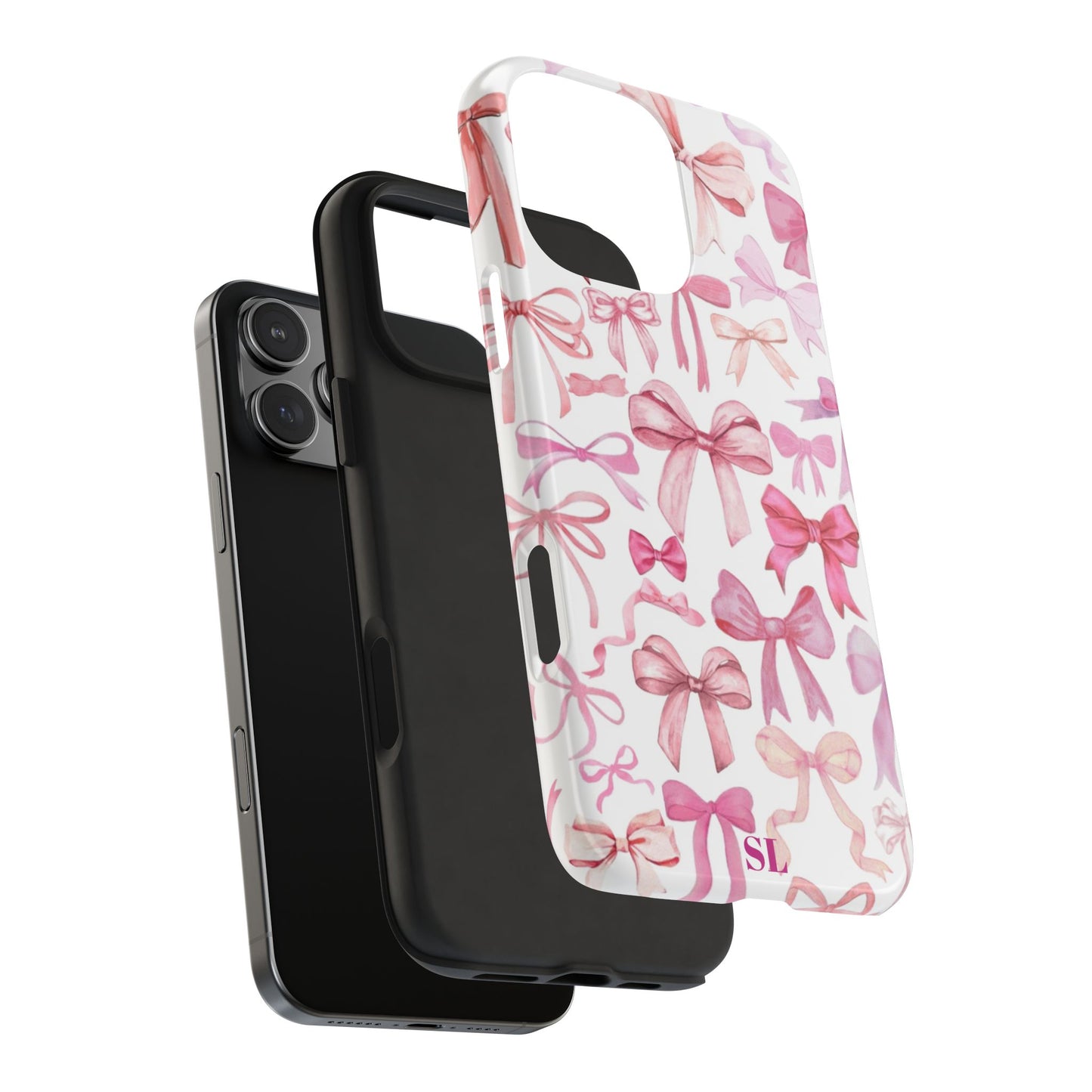 Pink Bows iPhone Case