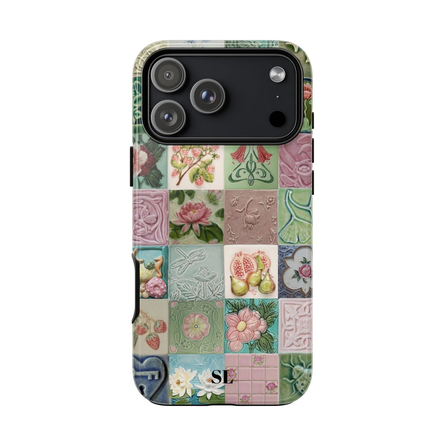 Garden Mosaic Tiles iPhone Case