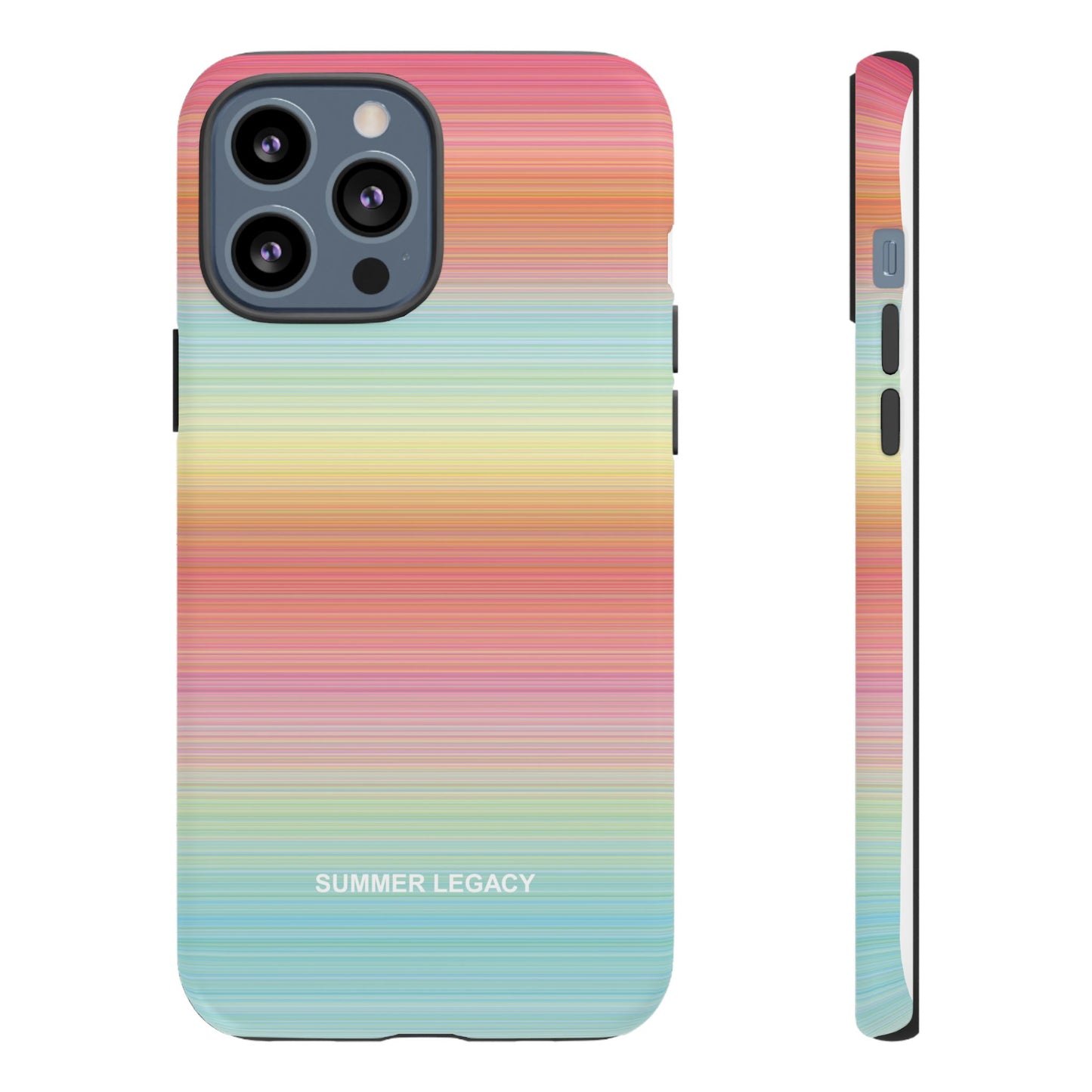 Sunrise Ombre Stripe iPhone Case