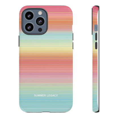 Sunrise Ombre Stripe iPhone Case