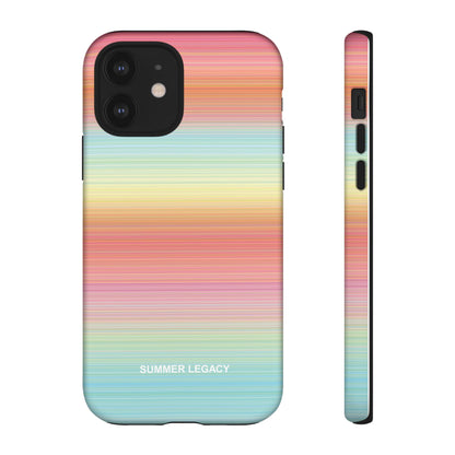 Sunrise Ombre Stripe iPhone Case