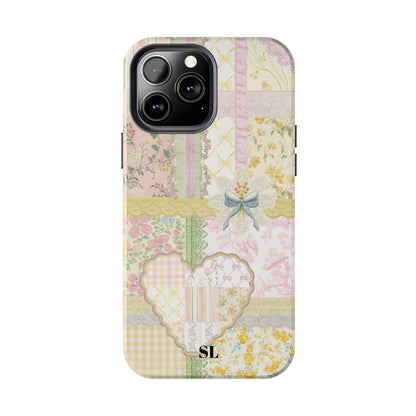 Garden Quilt Patchwork iPhone Case