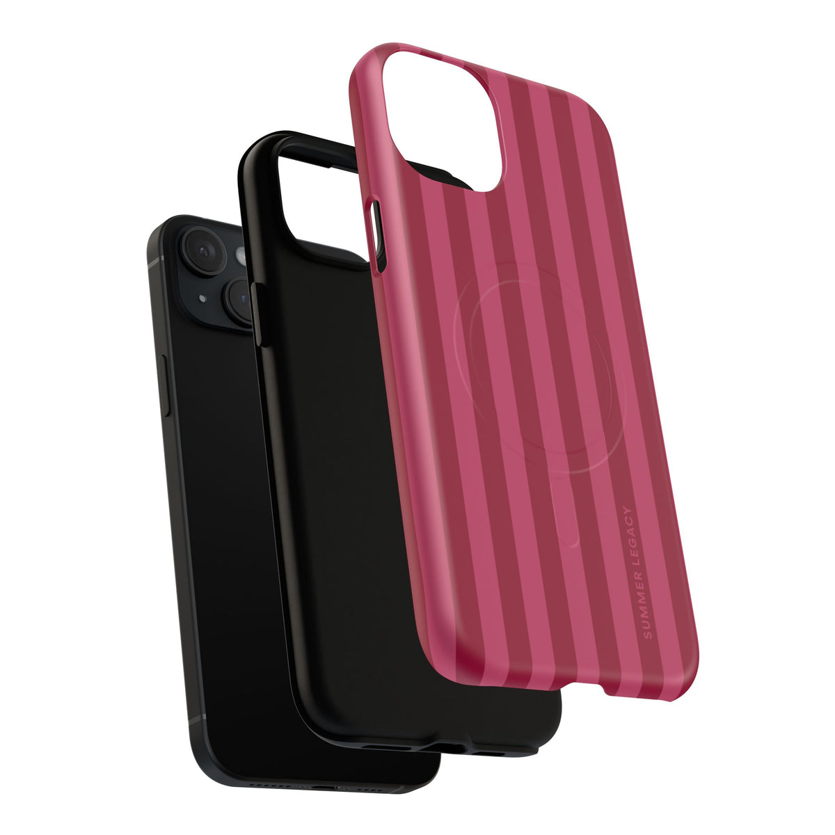 Berry Stripe MagSafe Case