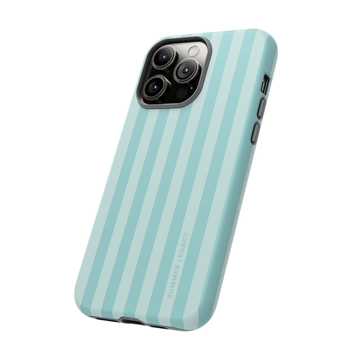 Teal Stripe iPhone Case