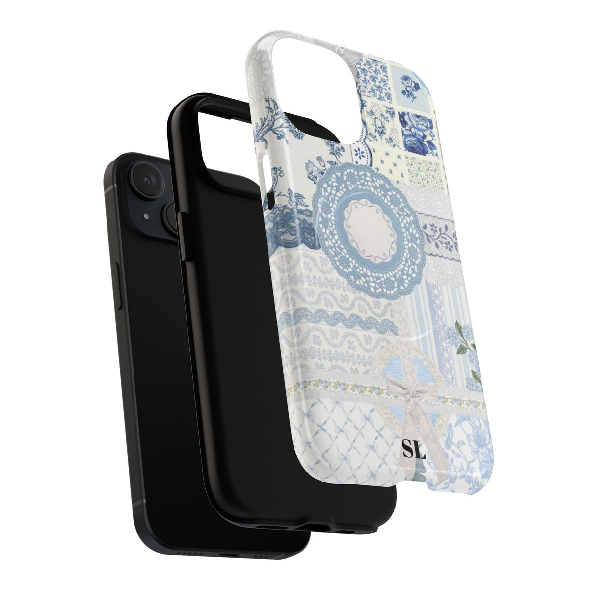 Blue Meadow Patchwork MagSafe Case