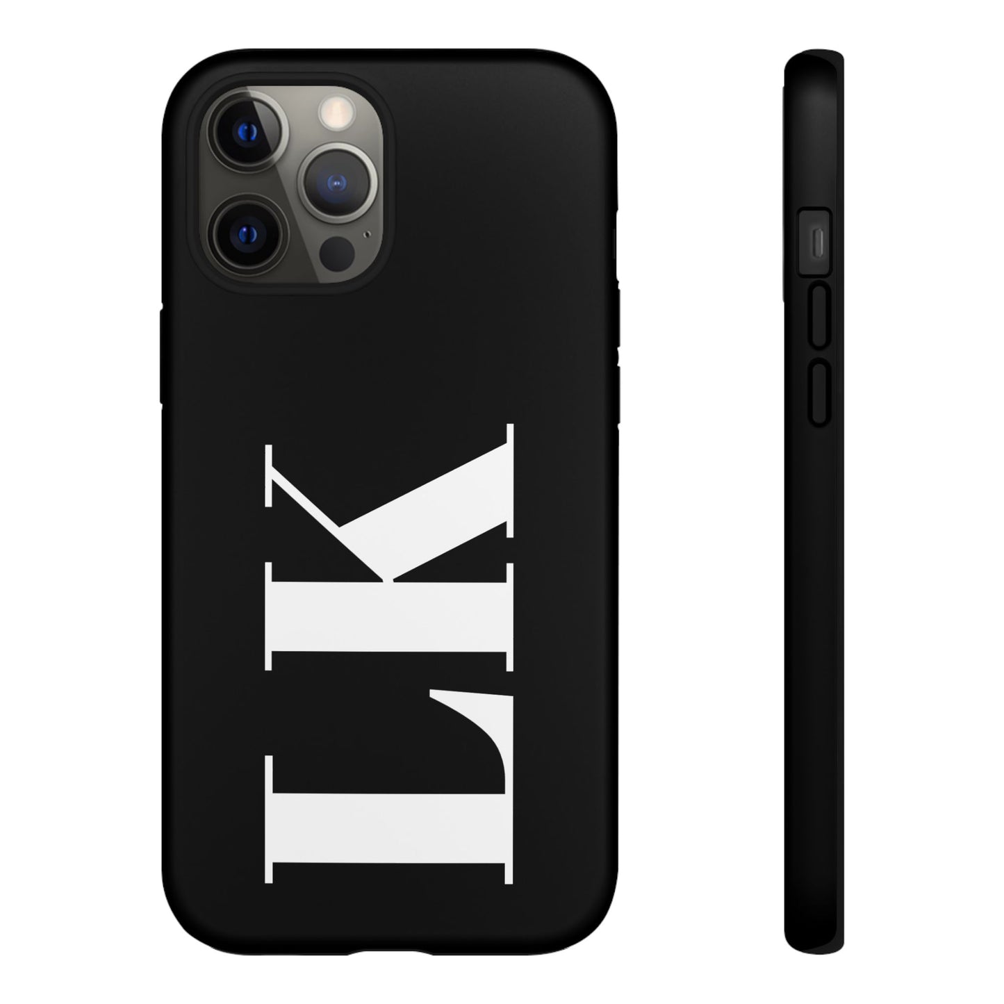 Ebony Custom Initial iPhone Case