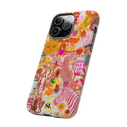 Sunset Aura iPhone Case