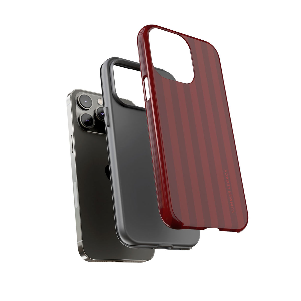 Velvet Stripe iPhone Case