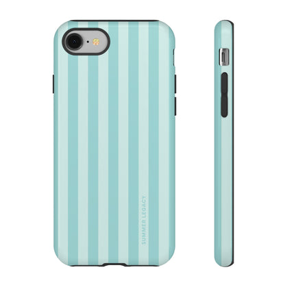 Teal Stripe iPhone Case