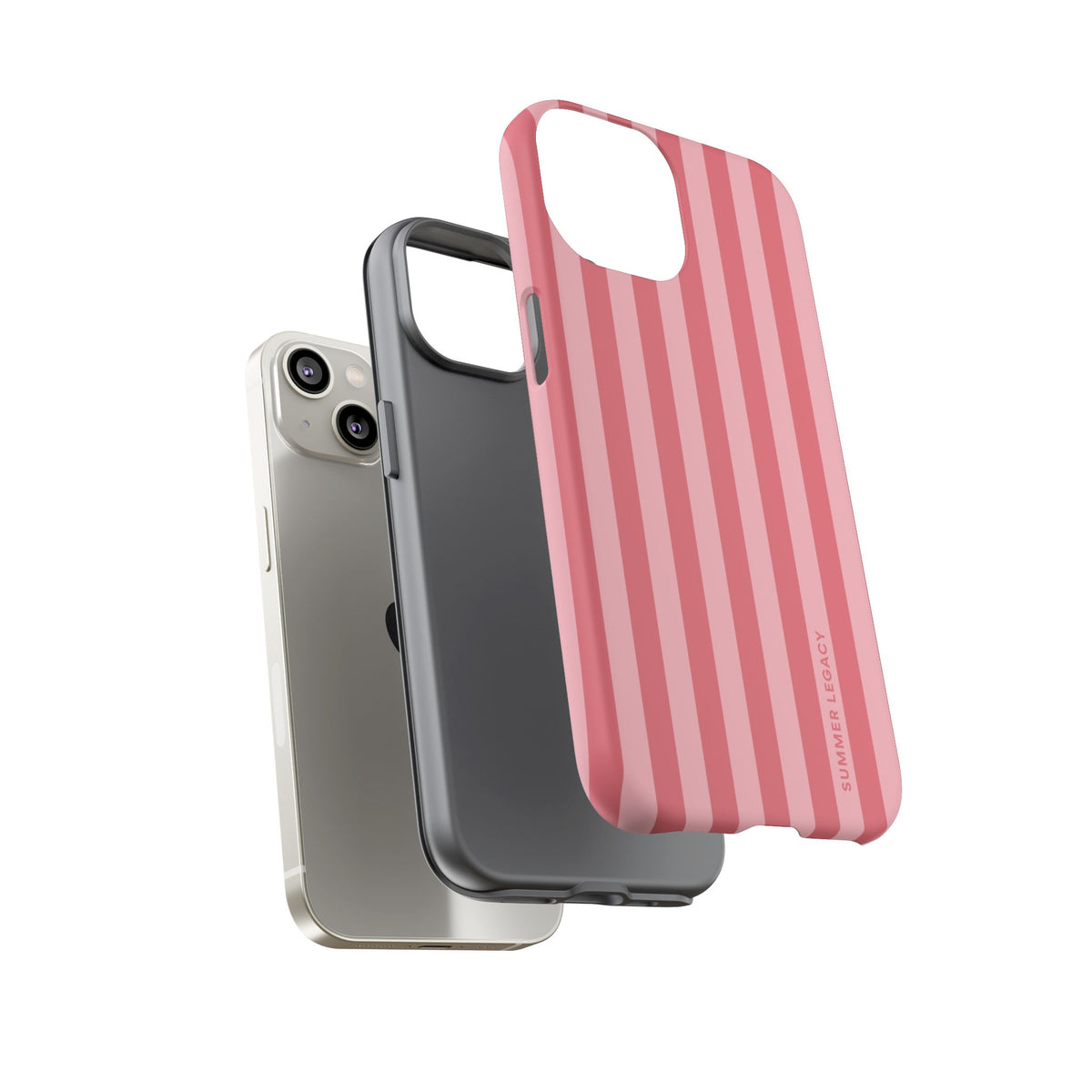 Blushing Stripe iPhone Case