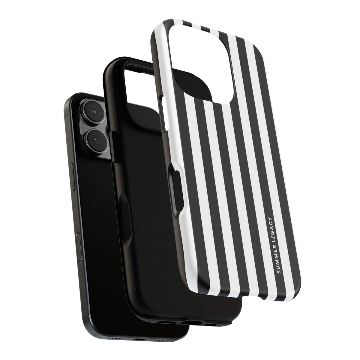 Ebony Stripe iPhone Case