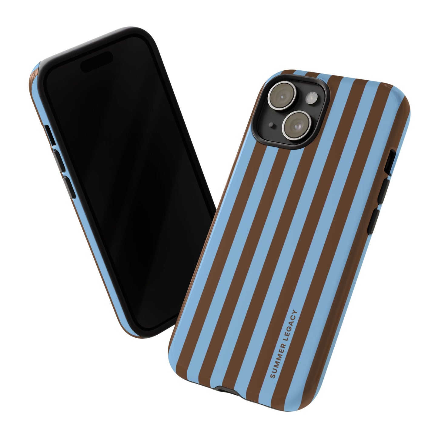 Mocha Stripe iPhone Case