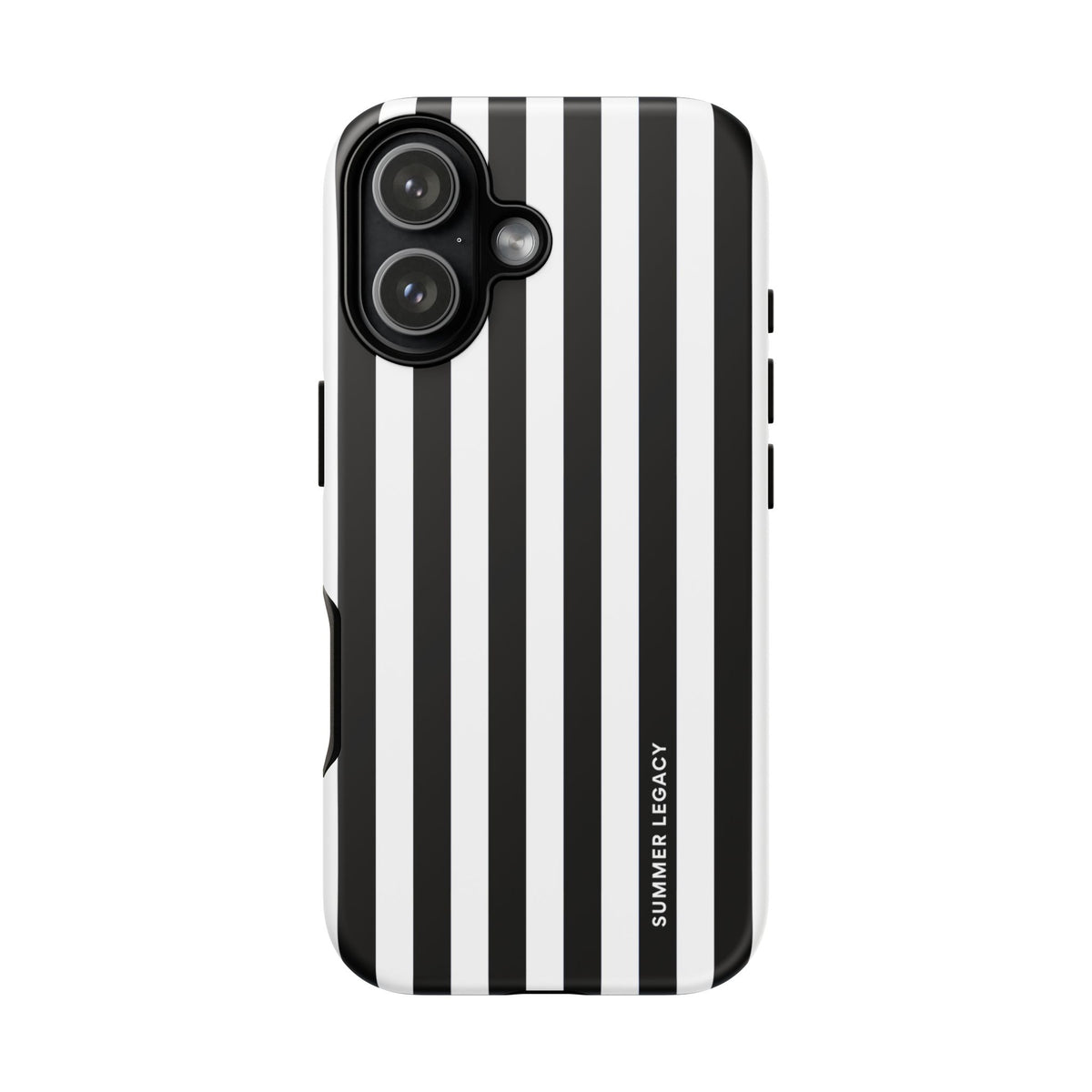 Ebony Stripe iPhone Case