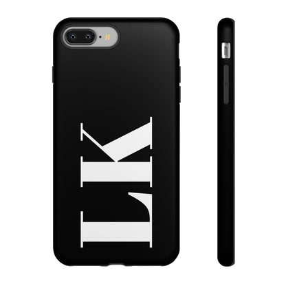 Ebony Custom Initial iPhone Case