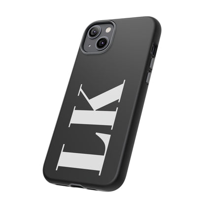 Ebony Custom Initial iPhone Case