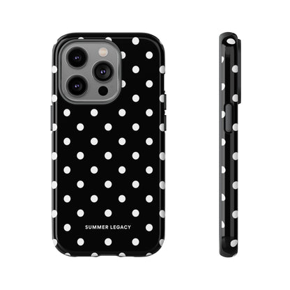 Ebony Polka Dot iPhone Case