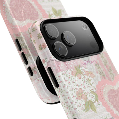 Blushing Floral Patchwork MagSafe Case