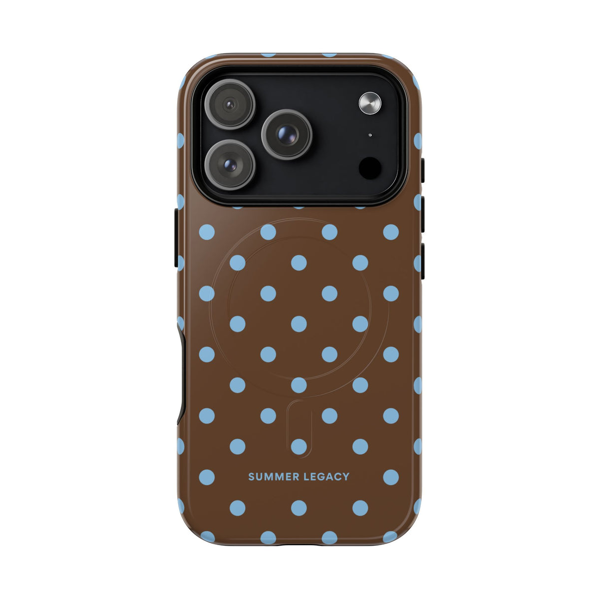 Mocha Polka Dot MagSafe Case