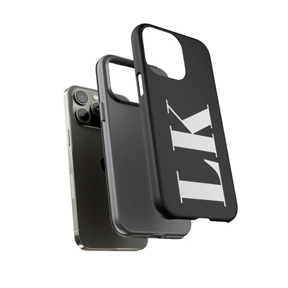 Ebony Custom Initial iPhone Case