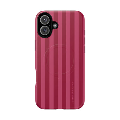 Berry Stripe MagSafe Case