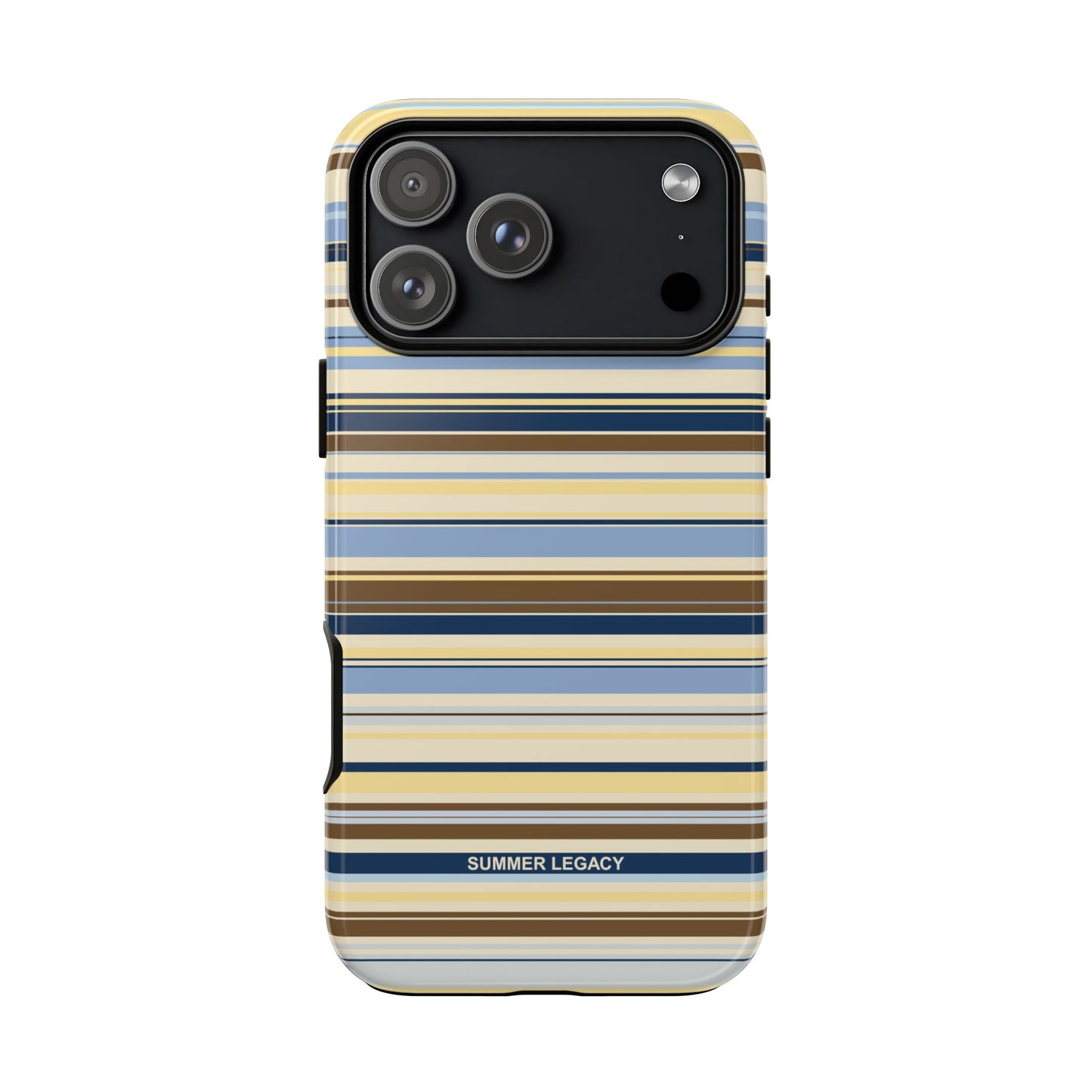 Coconut Multi-stripe iPhone Case