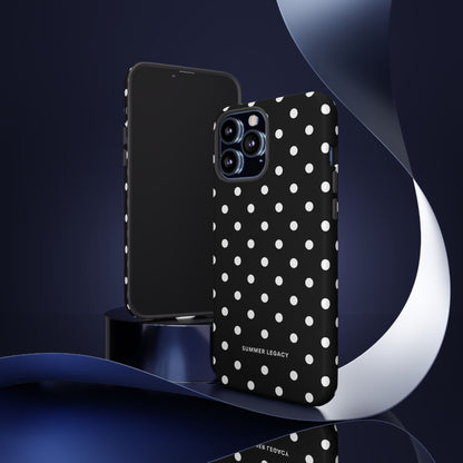 Ebony Polka Dot iPhone Case