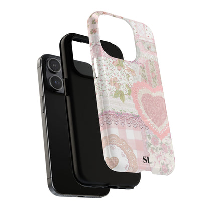 Blushing Floral Patchwork MagSafe Case
