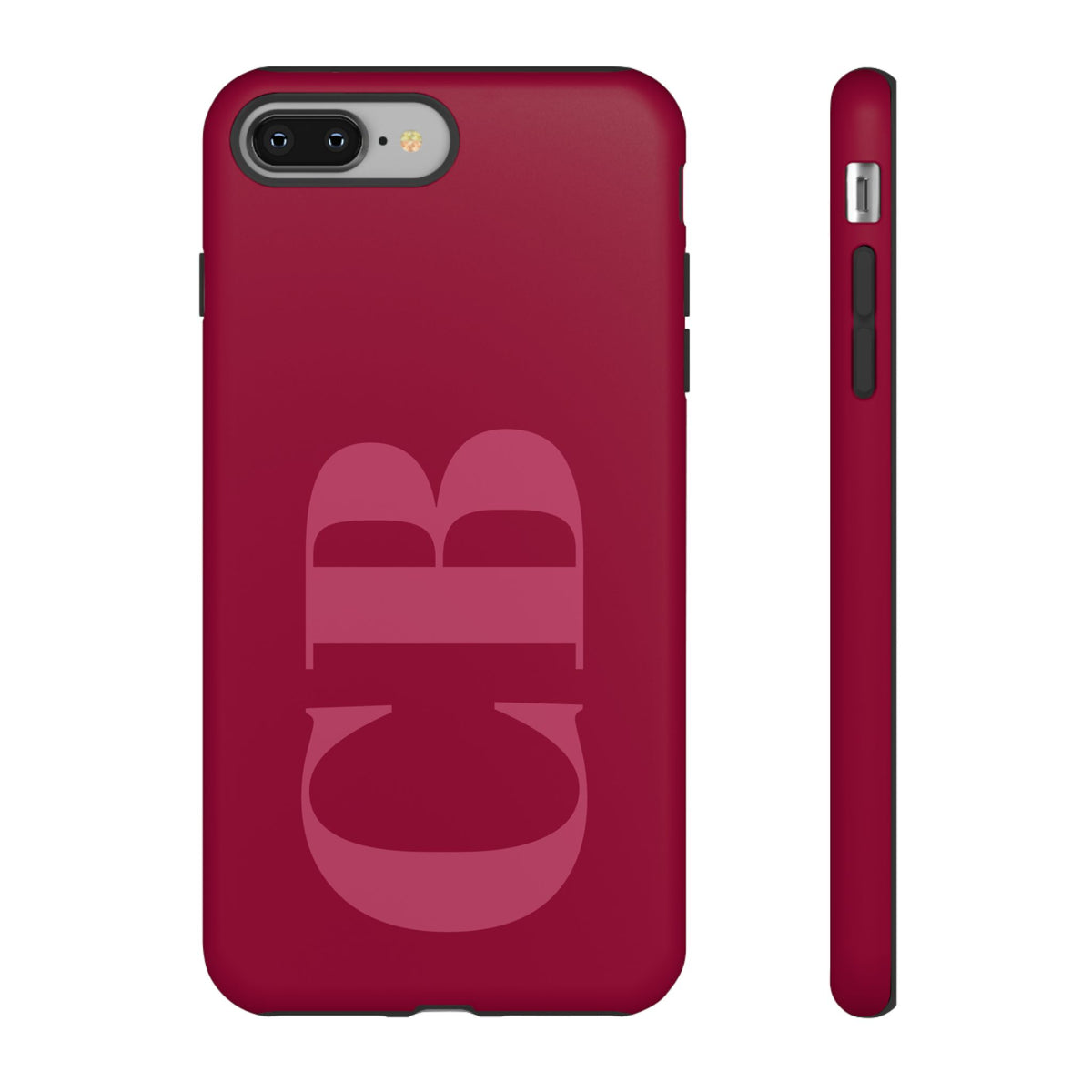 Berry Custom Initial iPhone Case