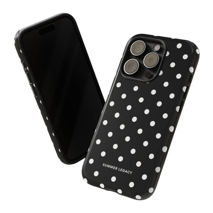 Ebony Polka Dot iPhone Case