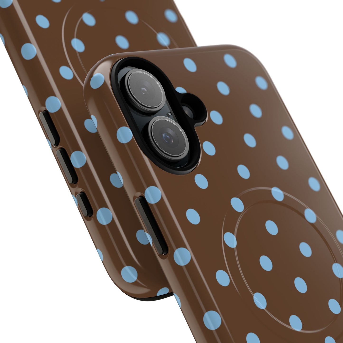 Mocha Polka Dot MagSafe Case