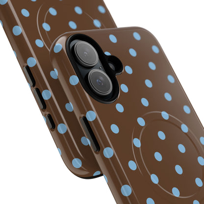 Mocha Polka Dot MagSafe Case