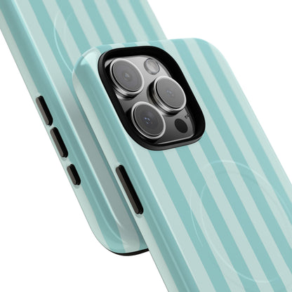 Teal Stripe MagSafe Case