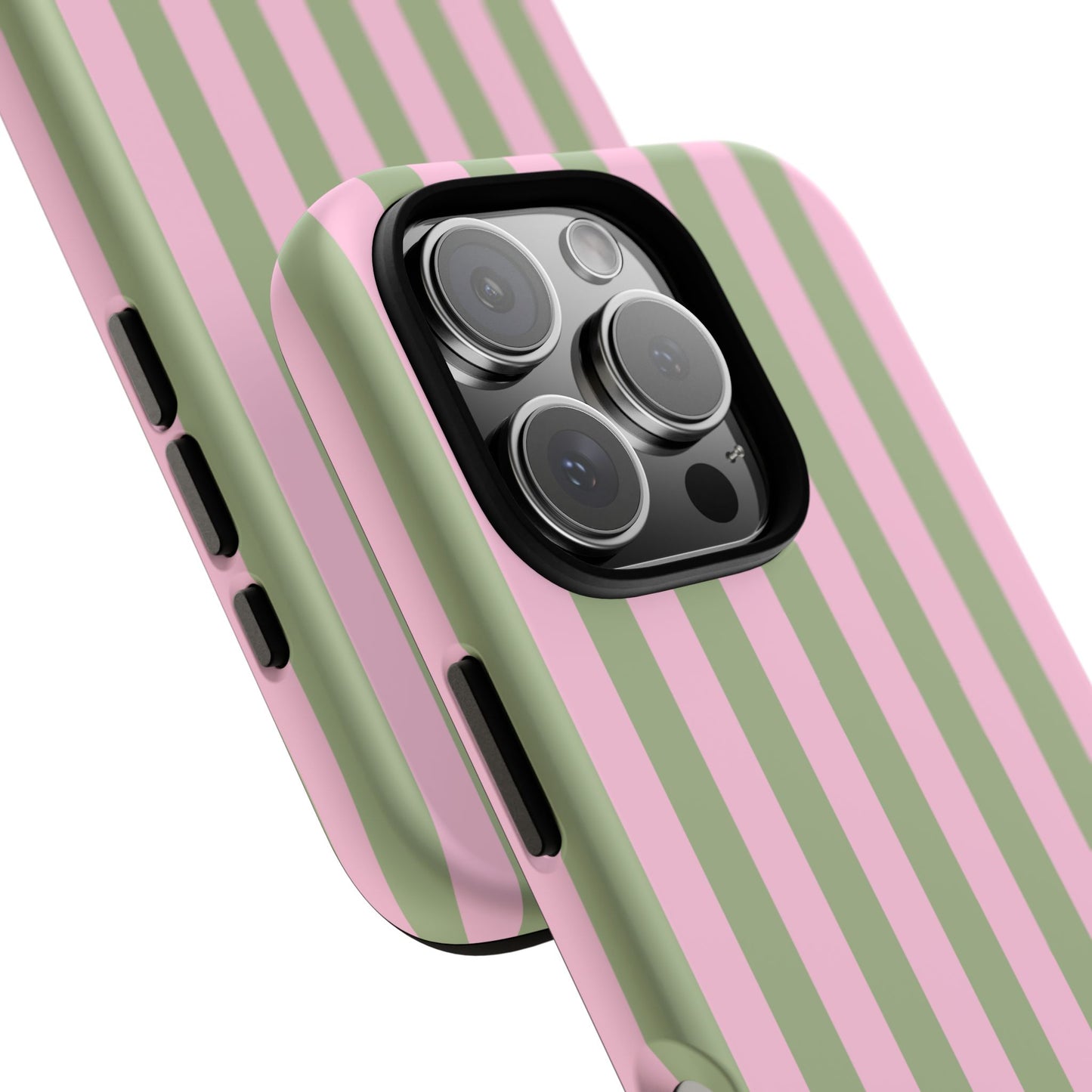 Guava Stripe iPhone Case