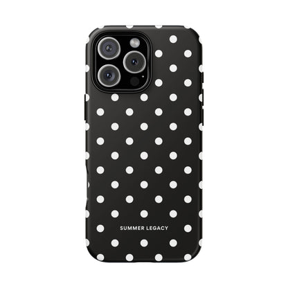 Ebony Polka Dot iPhone Case