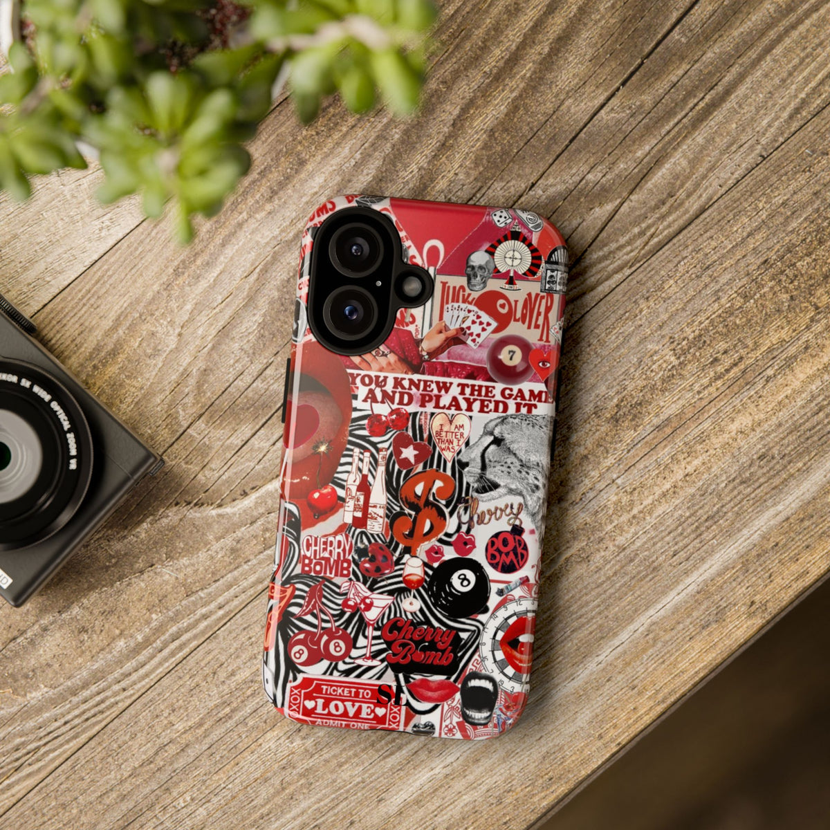 Cherry Bomb iPhone Case