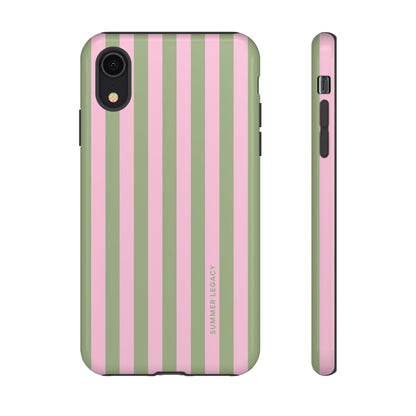 Guava Stripe iPhone Case